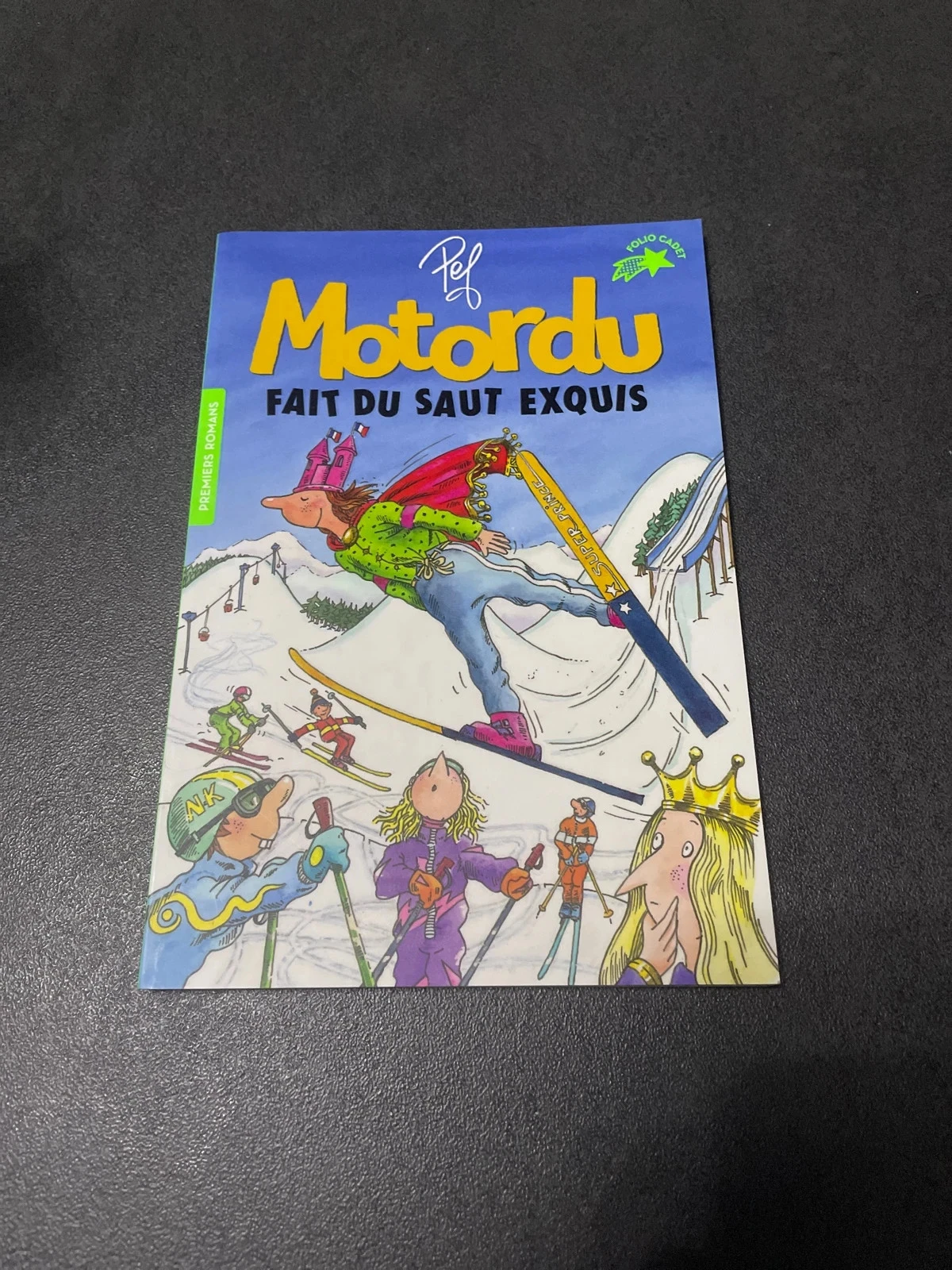 Motordu fait du saut exquis livres jeunesse pef